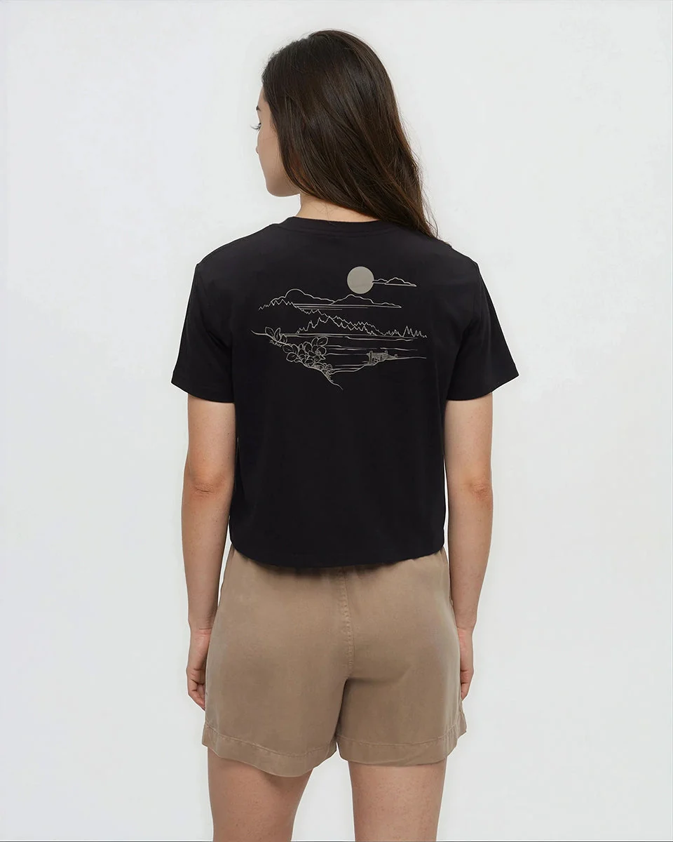 Wild Rose Lake Crop T-Shirt