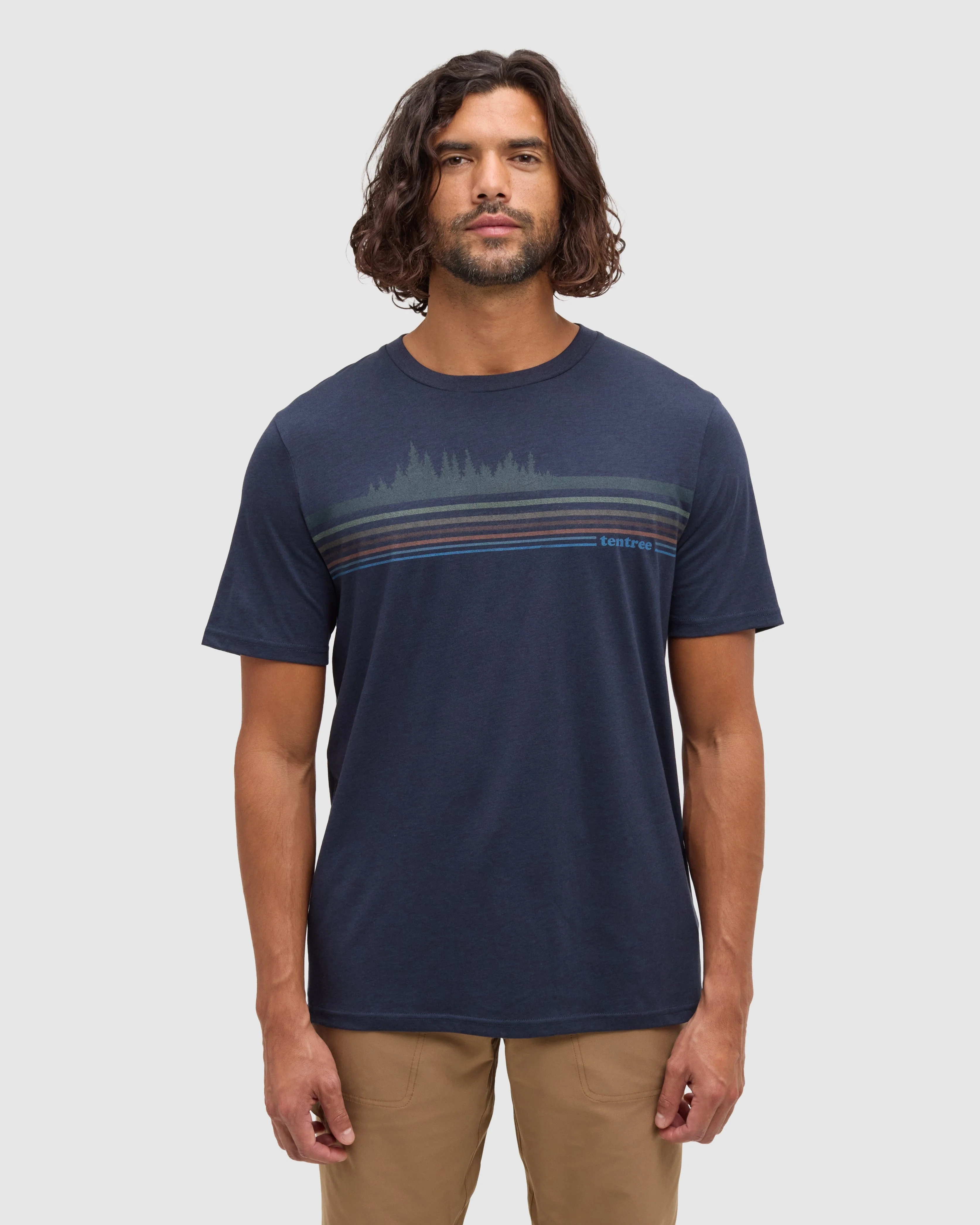 Wildfire Retro Treeline T-Shirt