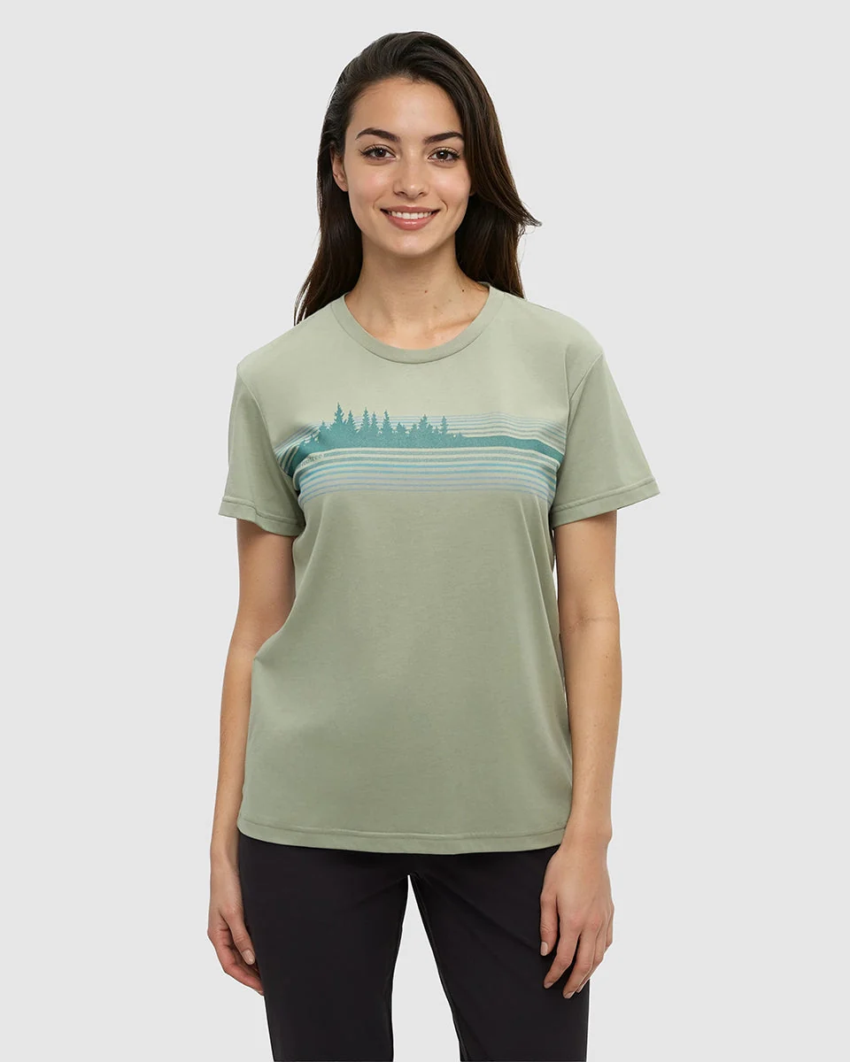 Wildfire Retro Treeline T-Shirt
